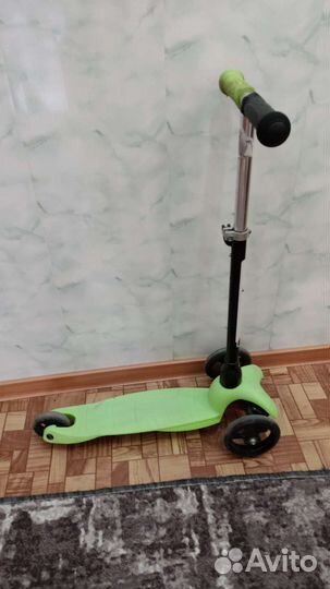 Беговел и самокат детский