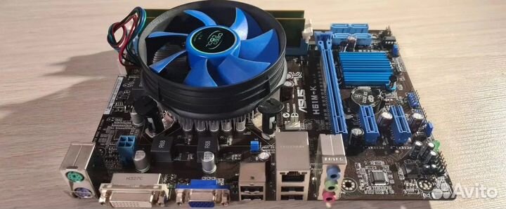 Компьютер 1155/H61M-K/SSD