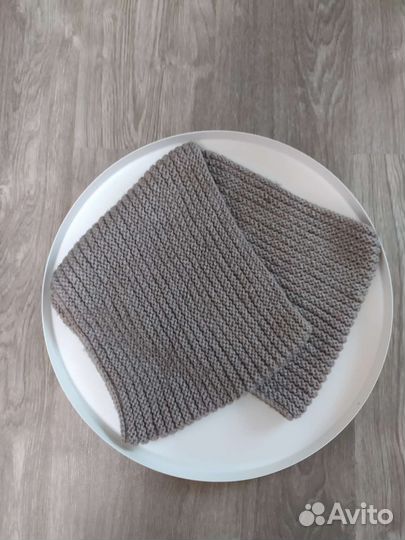 Комплект шапка и снуд женский