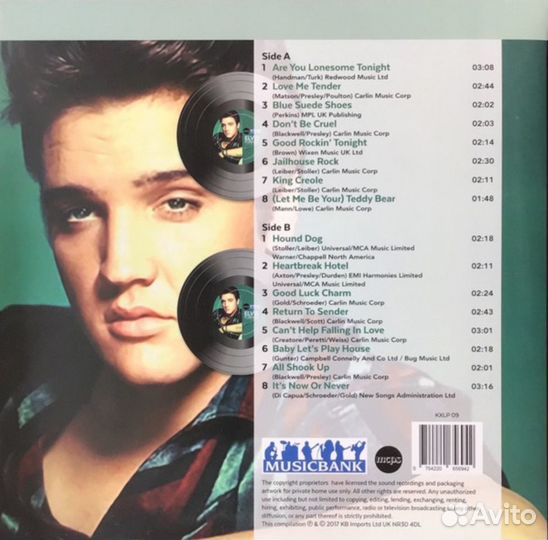 Винил Elvis Presley: Forever LP (2017)
