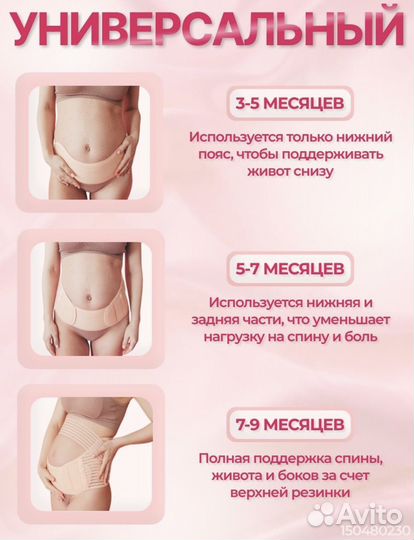 Бандаж для беременных и после родов