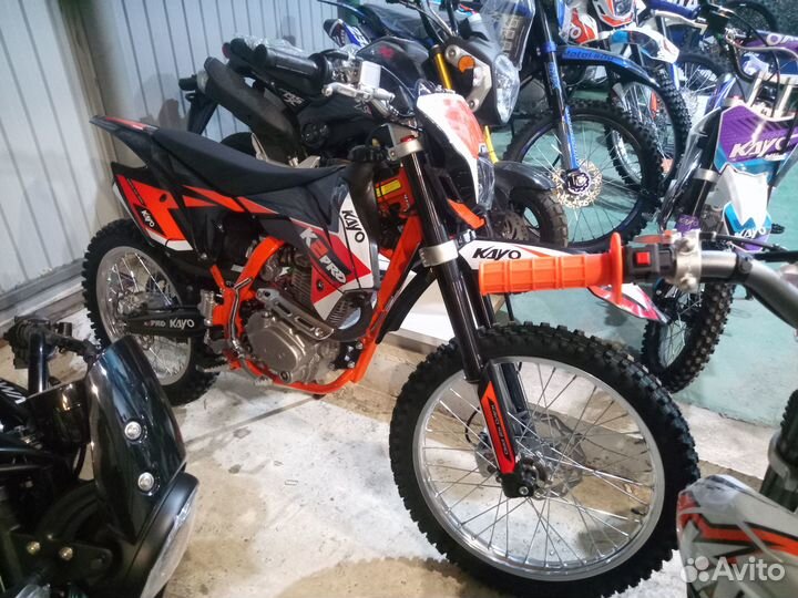Мотоцикл kayo K2 PRO 21/18 (2024 Г.) Новый