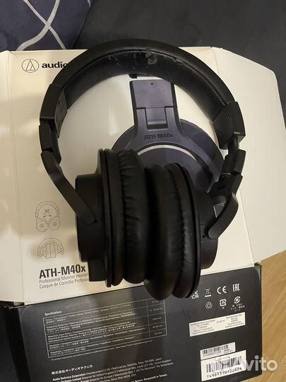 Наушники Audio technica ath m40x