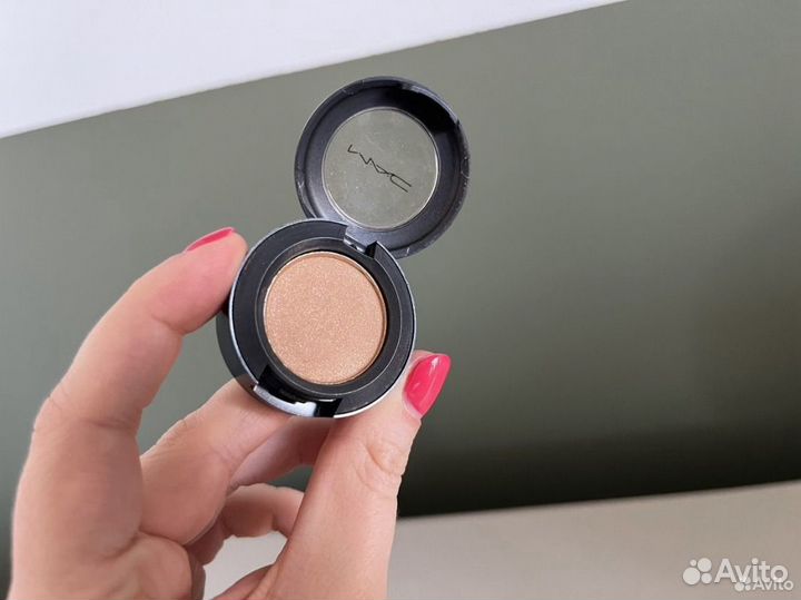 Mac eye shadow ochre style frost тени для век глаз
