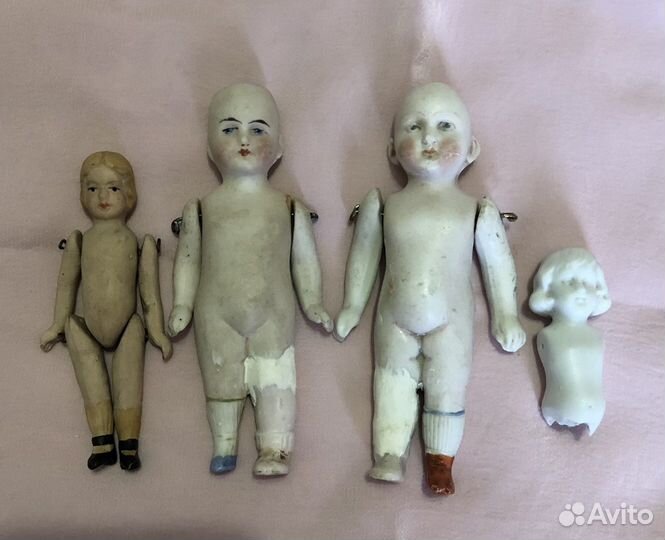 Антикварные головы, фигурки