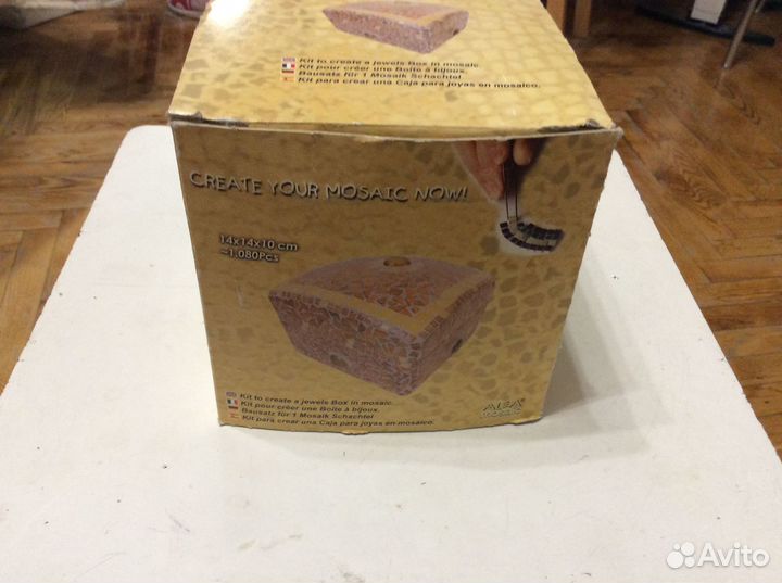 Набор для мозаики - шкатулка для украшений
