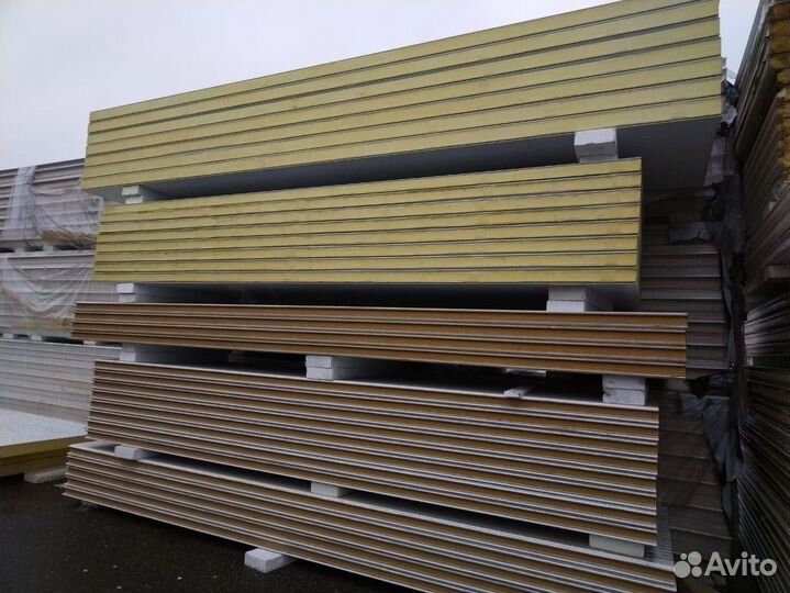 Сэндвич-панели 50000 м2 в наличии