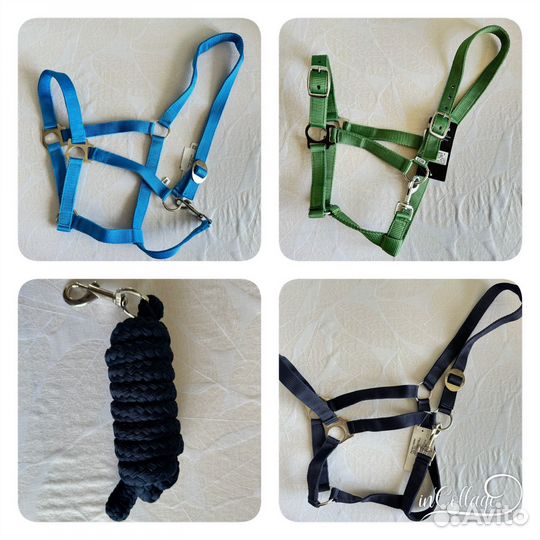 Амуниция для лошади, ногавки, гель на седло и др