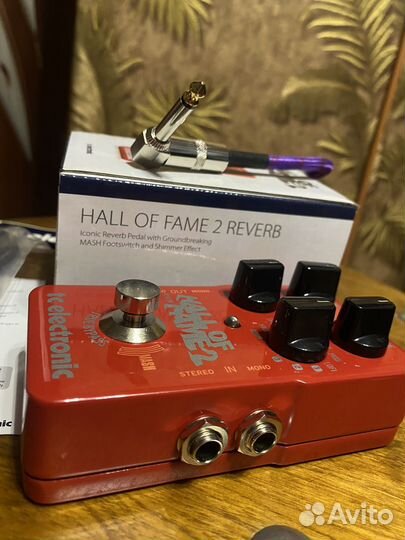 Гитарная педаль tc electronic Hall of Fame 2