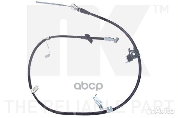 Трос стояночного тормоза suzuki SX4 правый бара