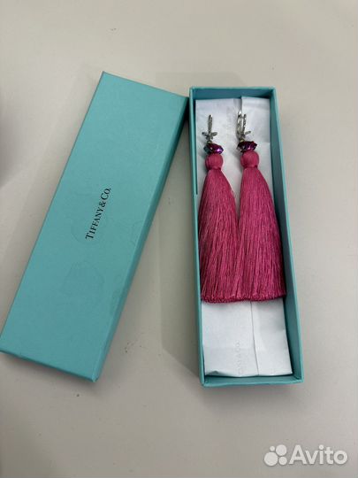 Серьги кисточки