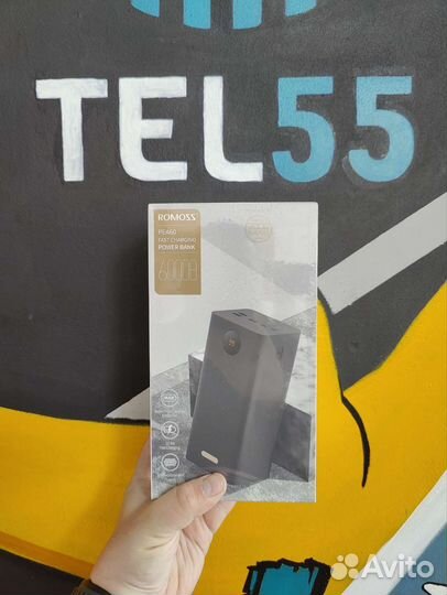 Powerbank 60000 mAh Romoss новый