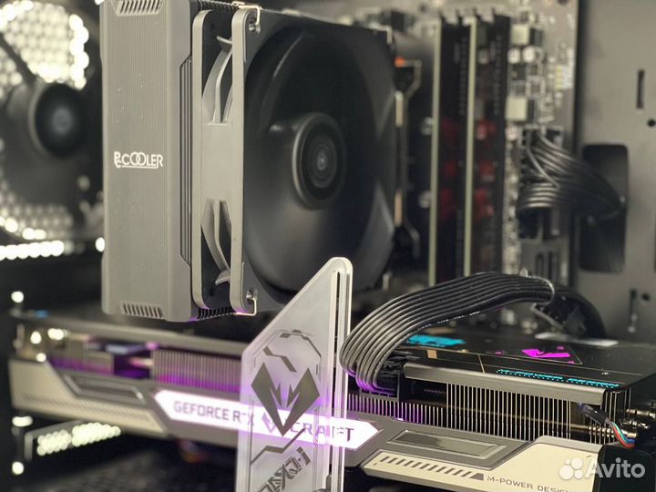 720 Игровой компьютер Ryzen 5 5500 + RTX3050 8gb