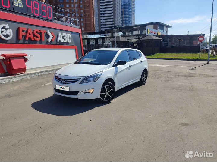 Hyundai Solaris 1.6 AT, 2015, 155 000 км
