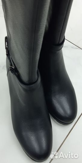 Сапоги новые нат.кожа 40