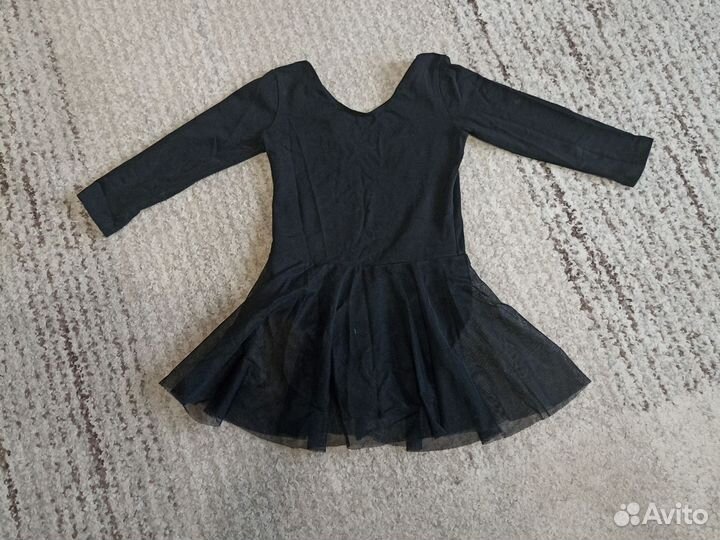 Купальник для танцев черный