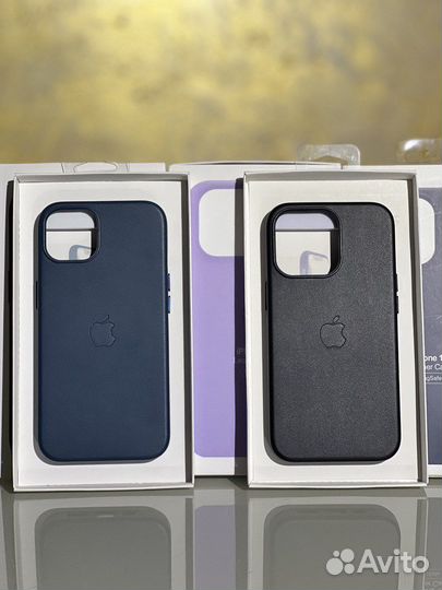 Кожанный чехол magsafe / leather case