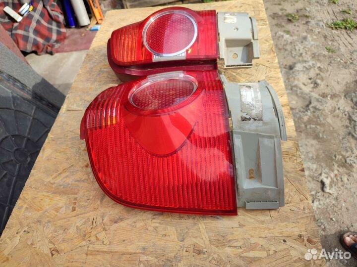 Бампер, оптика vw шаран