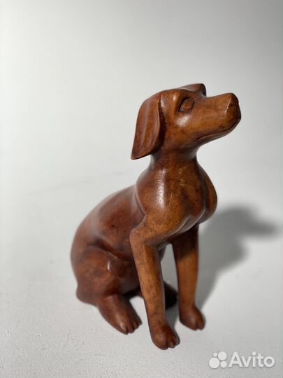 Статуэтки собак дерево декор для дома Бали