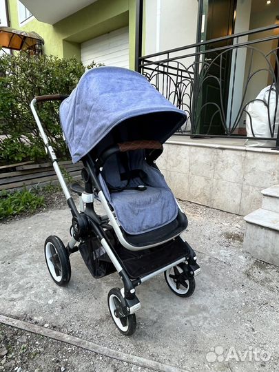 Коляска bugaboo fox + подножка