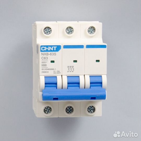 Выключатель автоматический chint NXB-63S