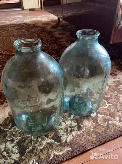 Банка 10 литров стеклянная