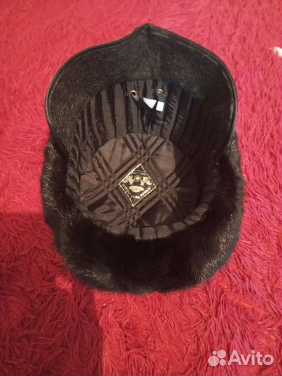 Меховая мужская кепка