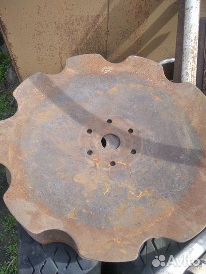 Сковорода из диска, заготовка для саджа