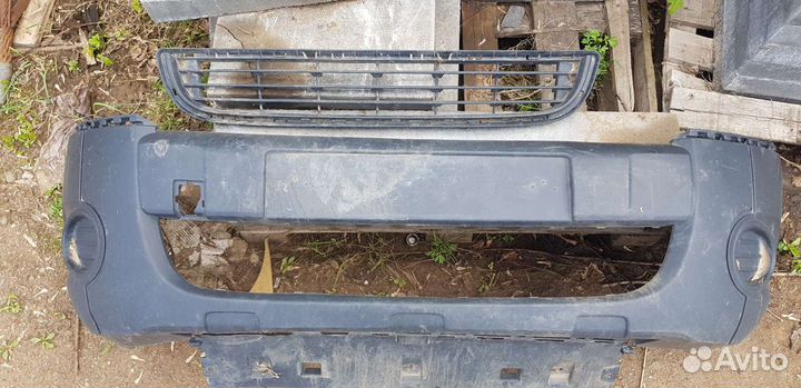 Бампер передний citroen berlingo