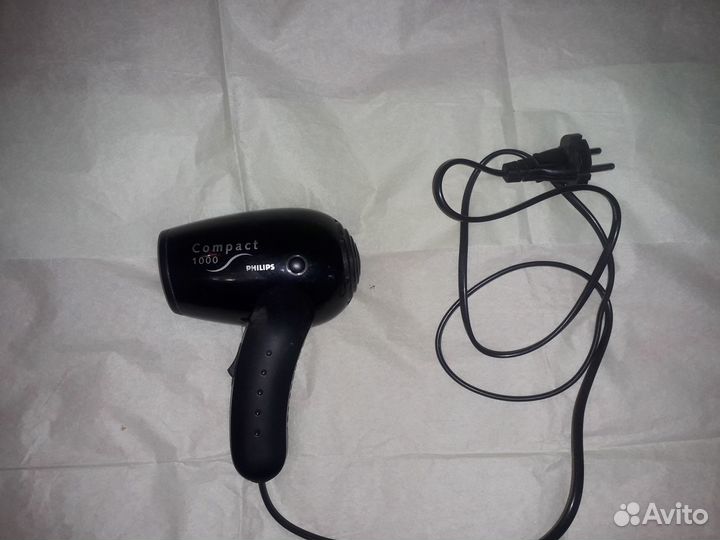 Фен philips Compact 1000