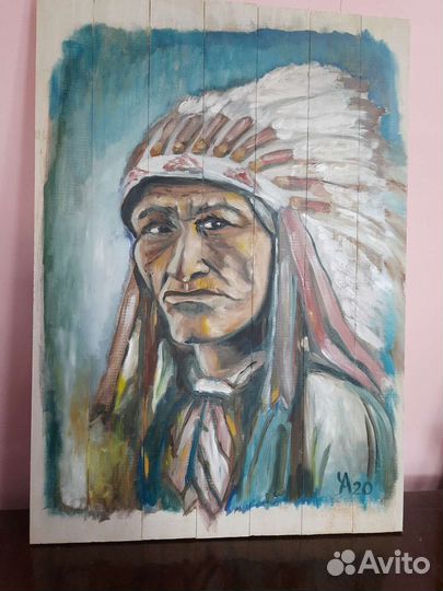 Картина на досках 60*40 см