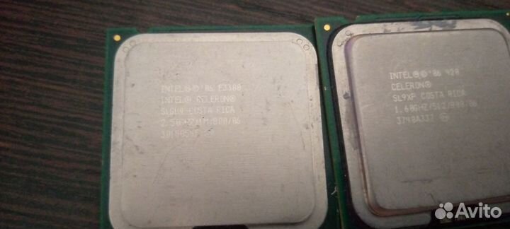 Процессоры celeron и pentium