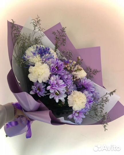 Букет из Свежих цветов. Цветы с доставкой