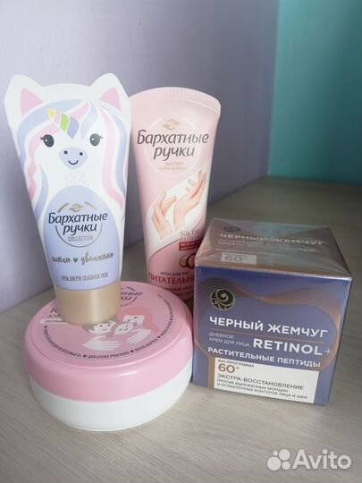 Крем для рук новый бархатные ручки