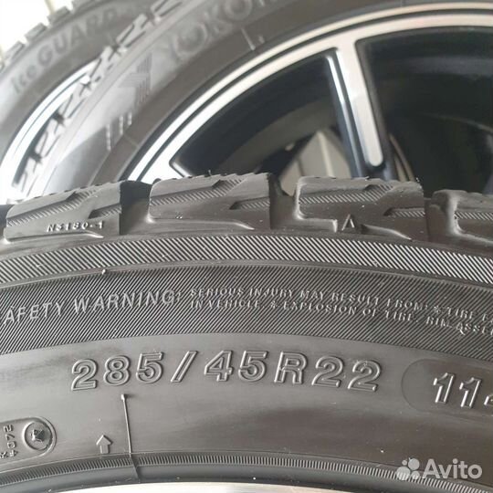 Колеса 285 45 r22 зимние