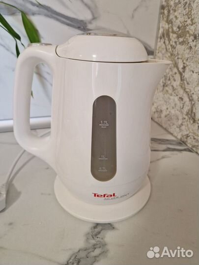 Чайник элктрический tefal пластиковый