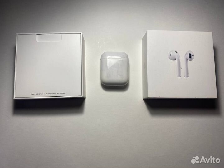 Оригинальные наушники apple airpods 2