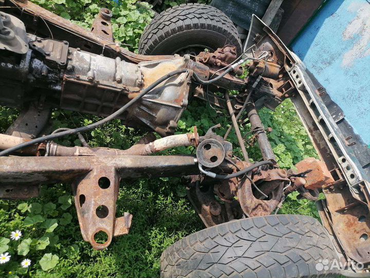 Рама, мосты, Паджеро 2