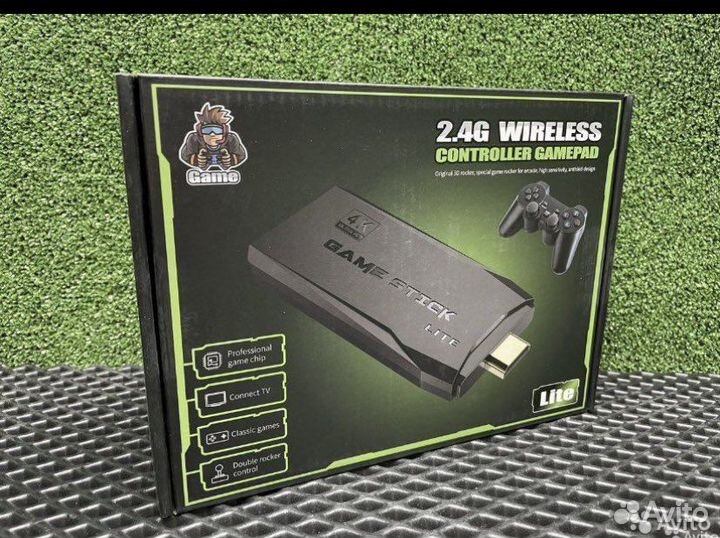 Игровая приставка game stick lite 64+10000 игр