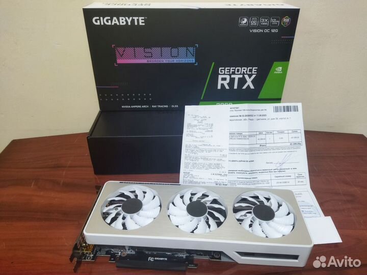 RTX 3060 vision 12Gb гарантия DNS до 08.2026