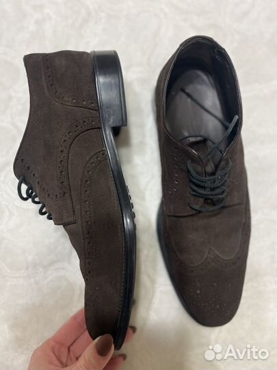 Туфли замшевые Tods