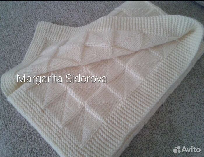 Детский плед, ручная работа