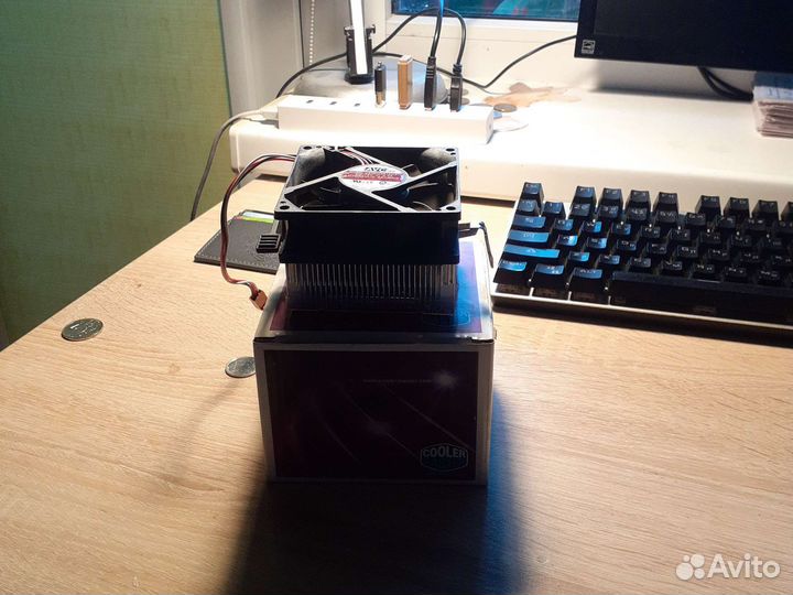 Кулер 2003 года от cooler master, в коробке