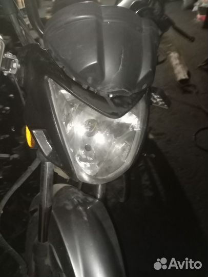 Фара на ирбис gs150с обтекателем