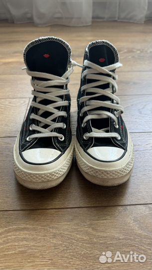 Кеды converse на высокой подошве