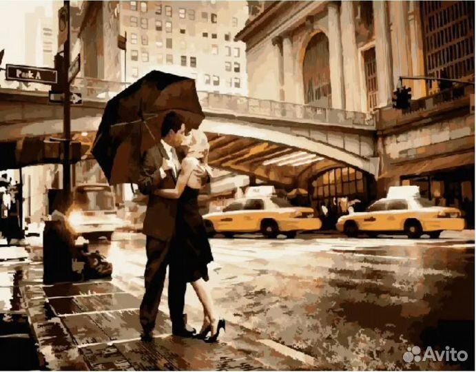 Картины по номерам 40х50 холст на подрамнике