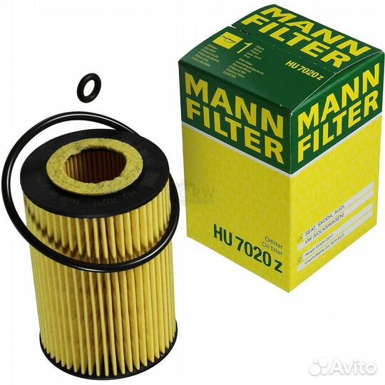 Масляный фильтр Mann Filter HU7020Z