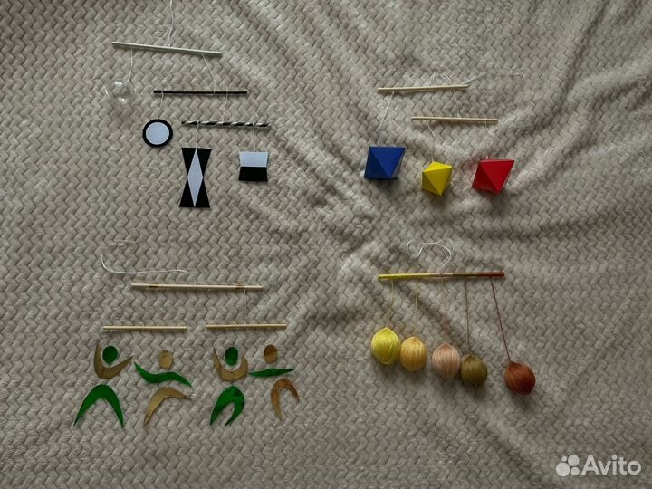 Монтрессори мобили ручной работы