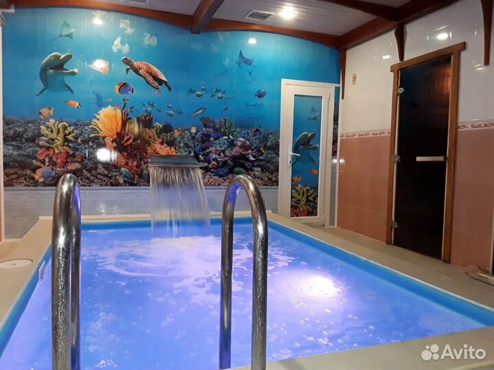 Сауна с бассейном