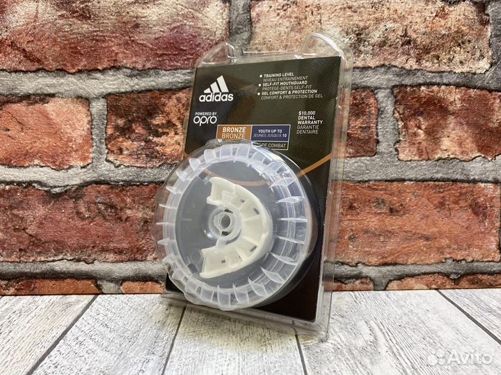 Капа Opro Adidas Bronze GEN4 Self-Fit White